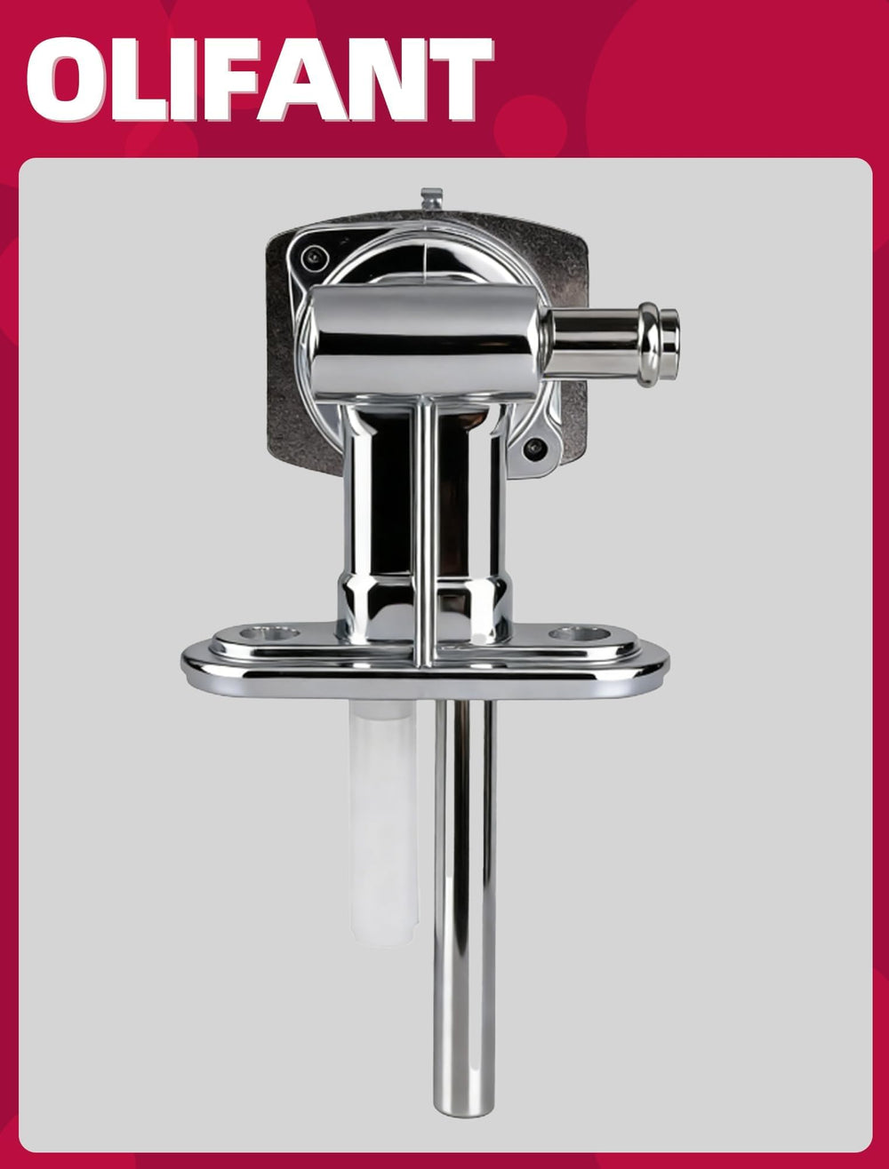 OLIFANT selector knob close-up showing clear ON OFF RES positions