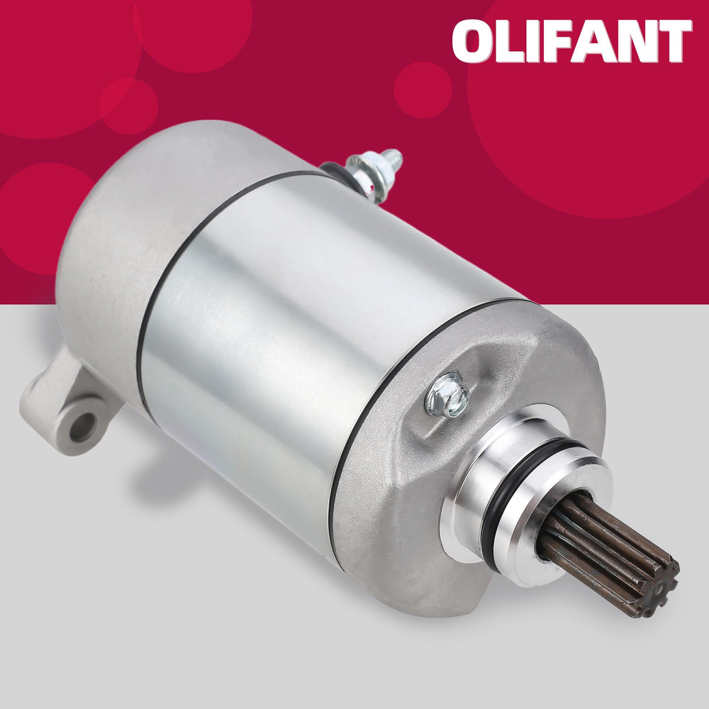 OLIFANT starter electrical connector closeup showing terminals benefit easy wiring match