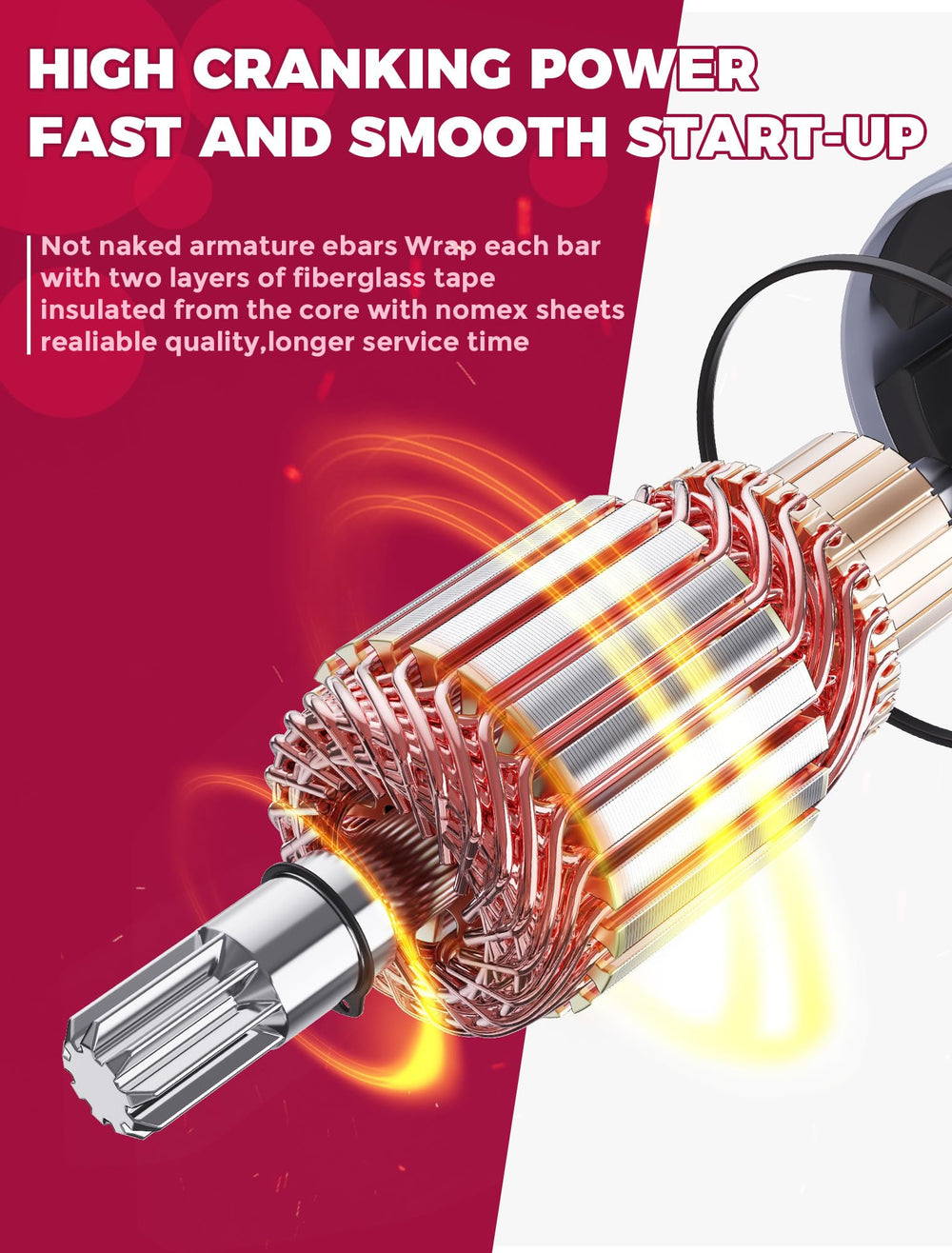 OLIFANT starter included relay shown to ensure correct electrical connection