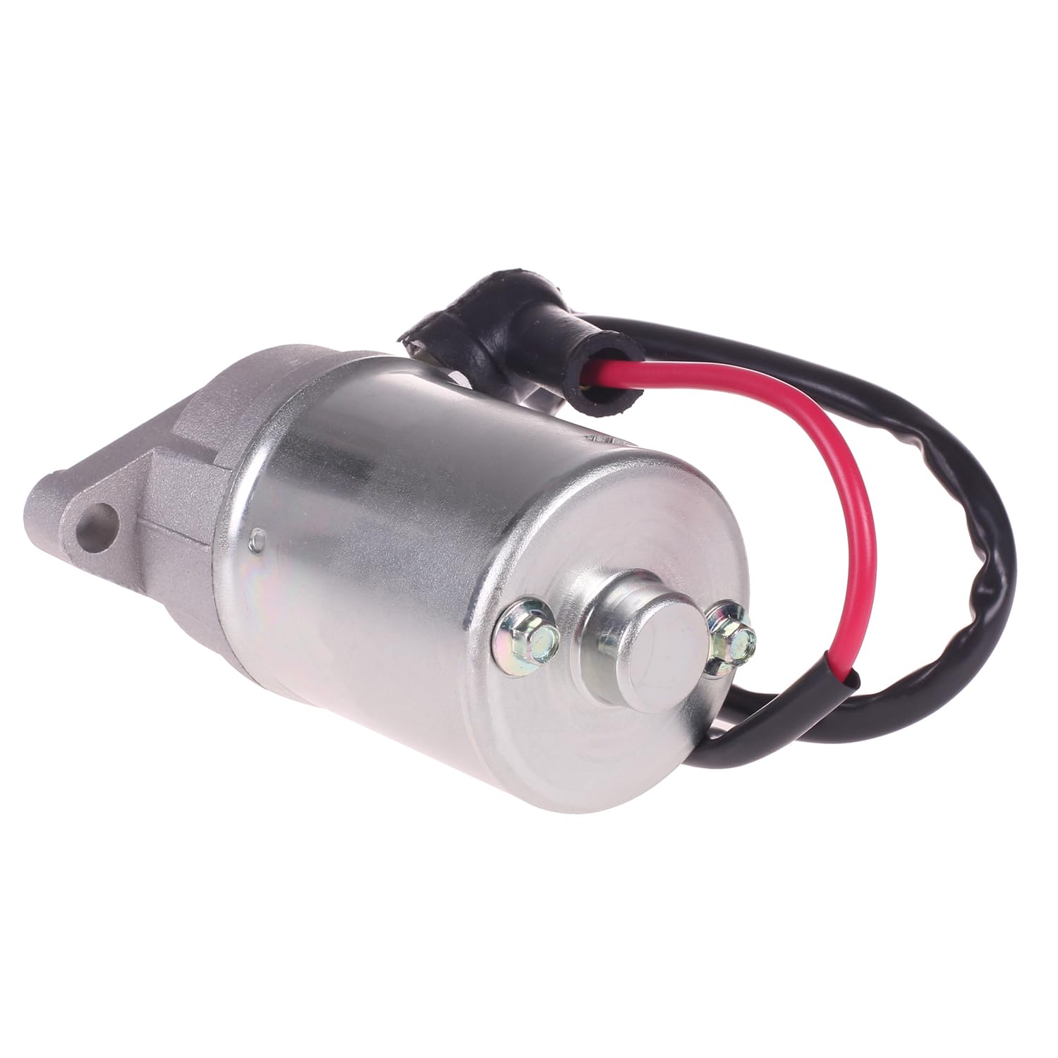 OLIFANT starter installed in Can-Am ATV showing direct-fit replacement and restored starts