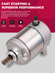 OLIFANT starter mounting flange view demonstrating bolt-pattern fit benefit