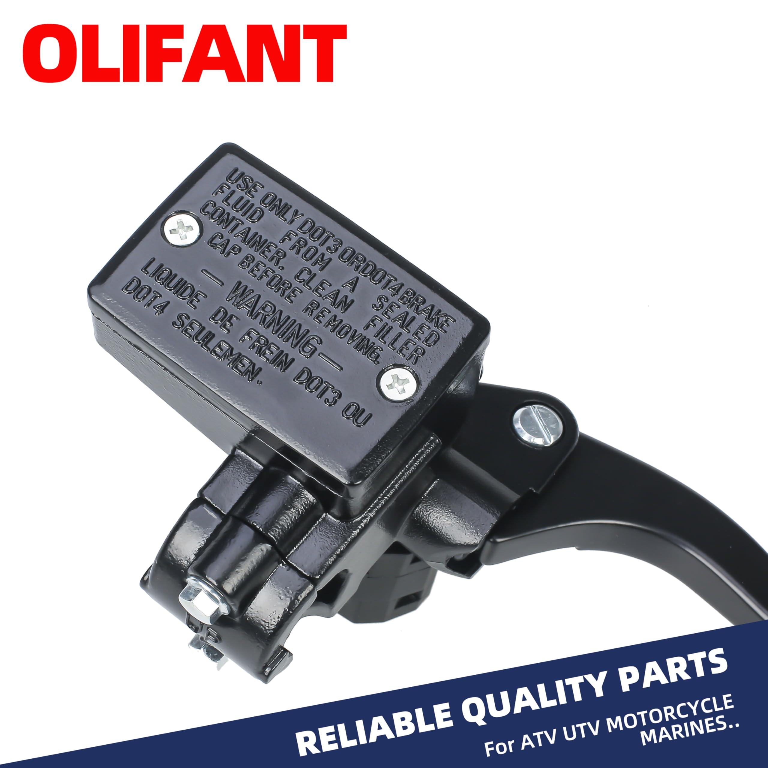 OLIFANT reservoir cap and fill port for easy maintenance access