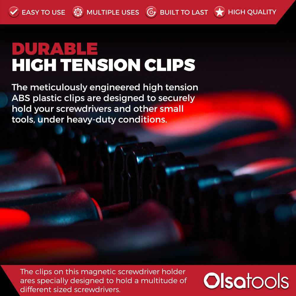 Olsa Tools mounted in drawer maximizing storage and easy tool retrieval