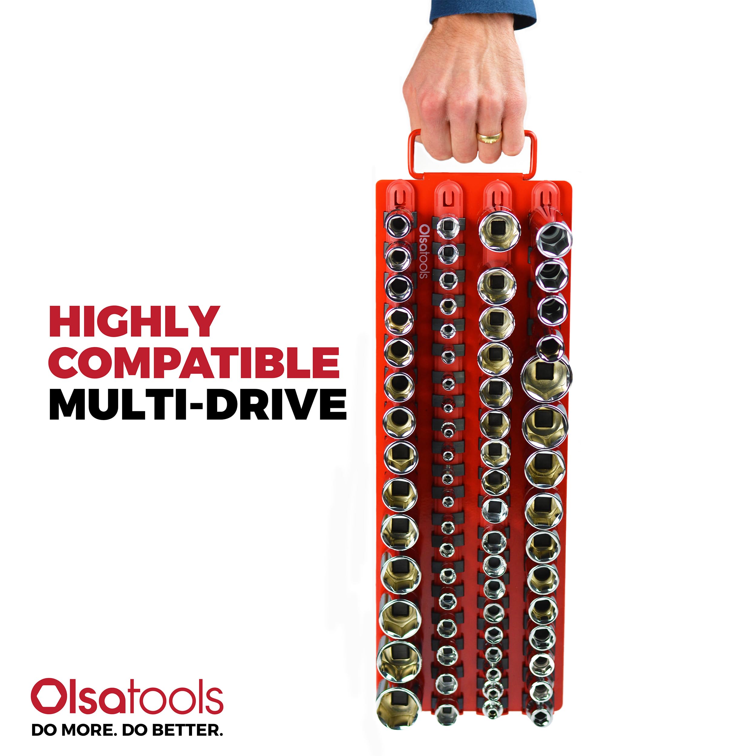 Olsa Tools loaded with sockets to save time finding the right size