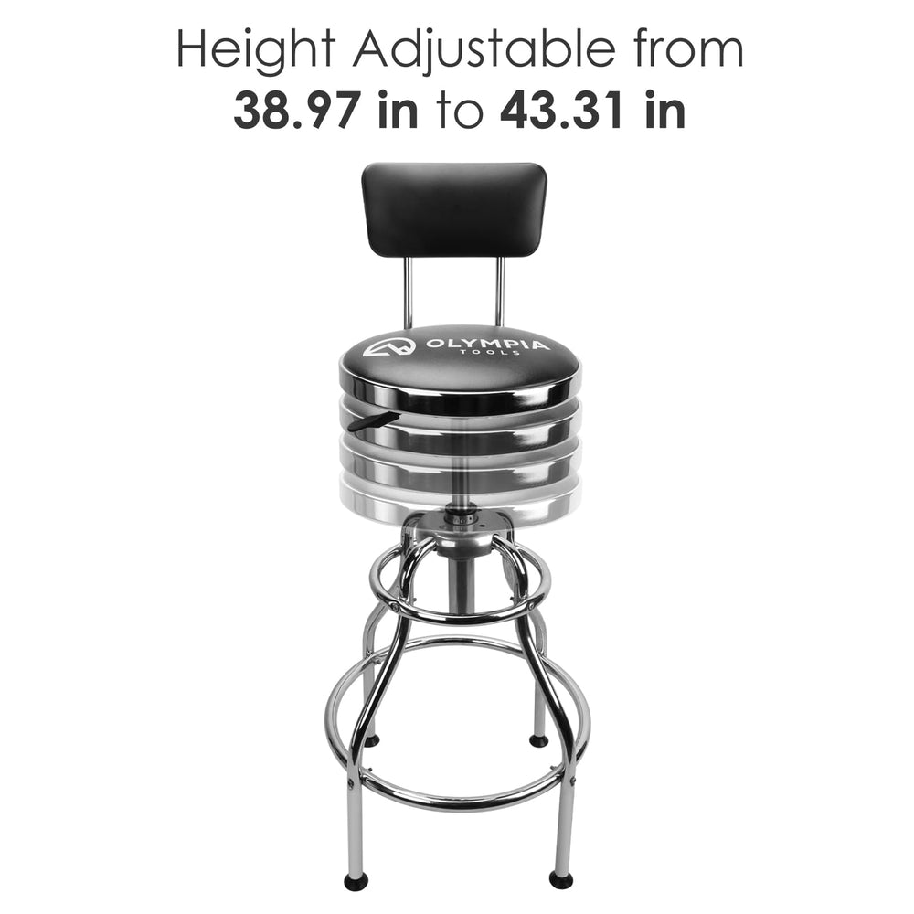 Olympia Tools foot rest detail offering leg support and stability