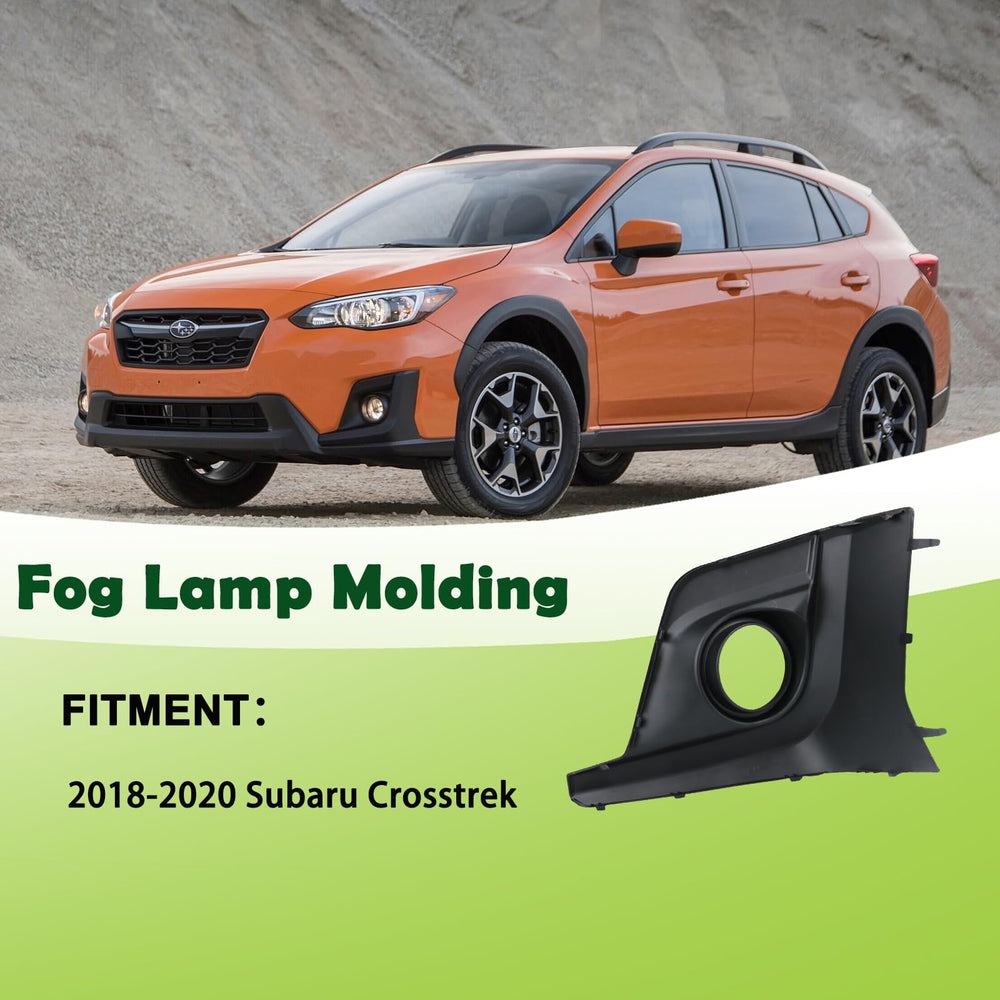 omoZone close-up of fog light hole showing precise cutout for easy lamp installation