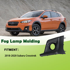 omoZone close-up of fog light hole showing precise cutout for easy lamp installation