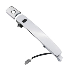 omoZone front left driver door handle packaged and ready to install, shows fitment benefit