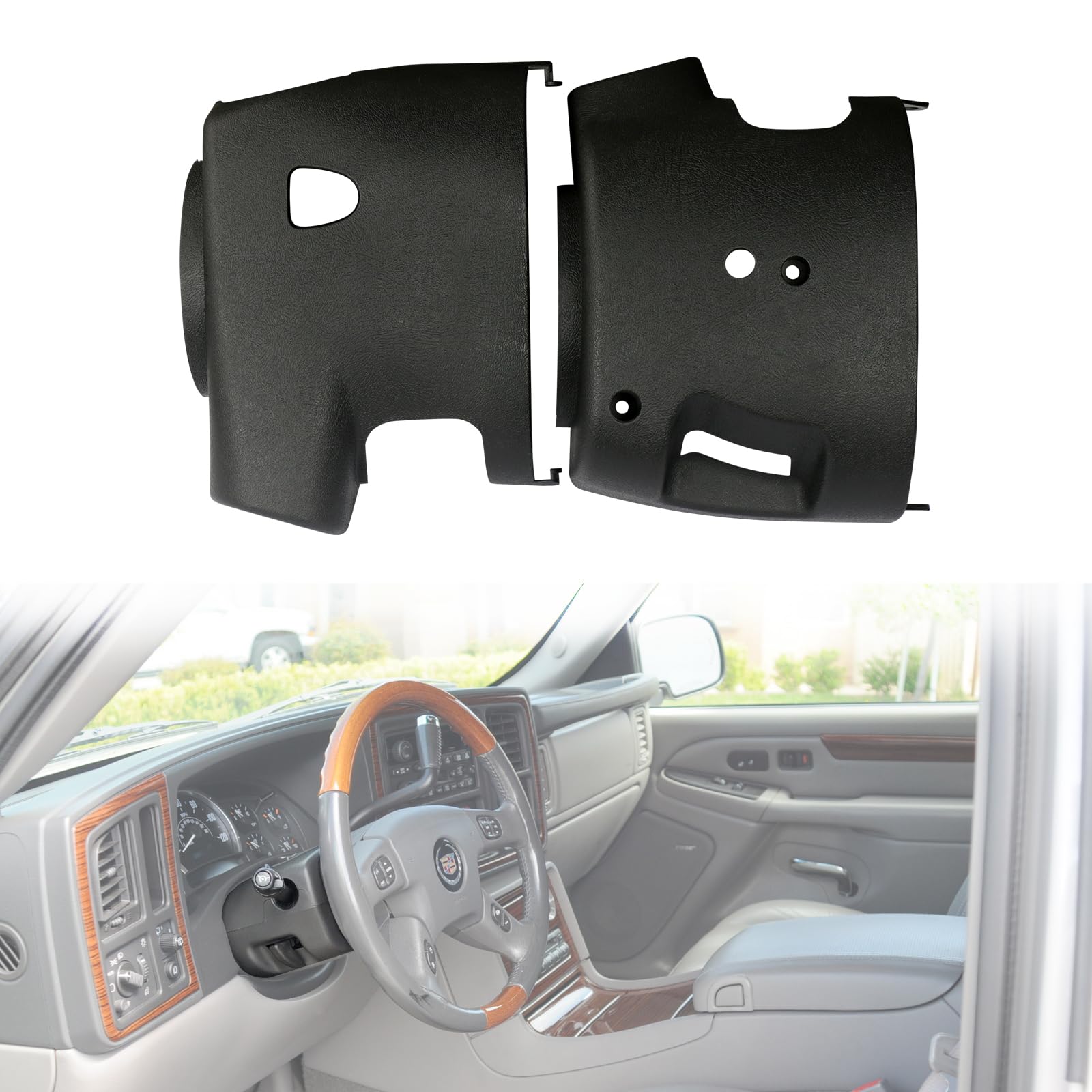 omoZone upper cover mounted front view demonstrating seamless factory fit