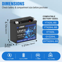 OMUGO top terminals left-negative right-positive for clear polarity benefit
