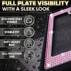 One Sight installed on a car rear showing how the frame enhances vehicle appearance