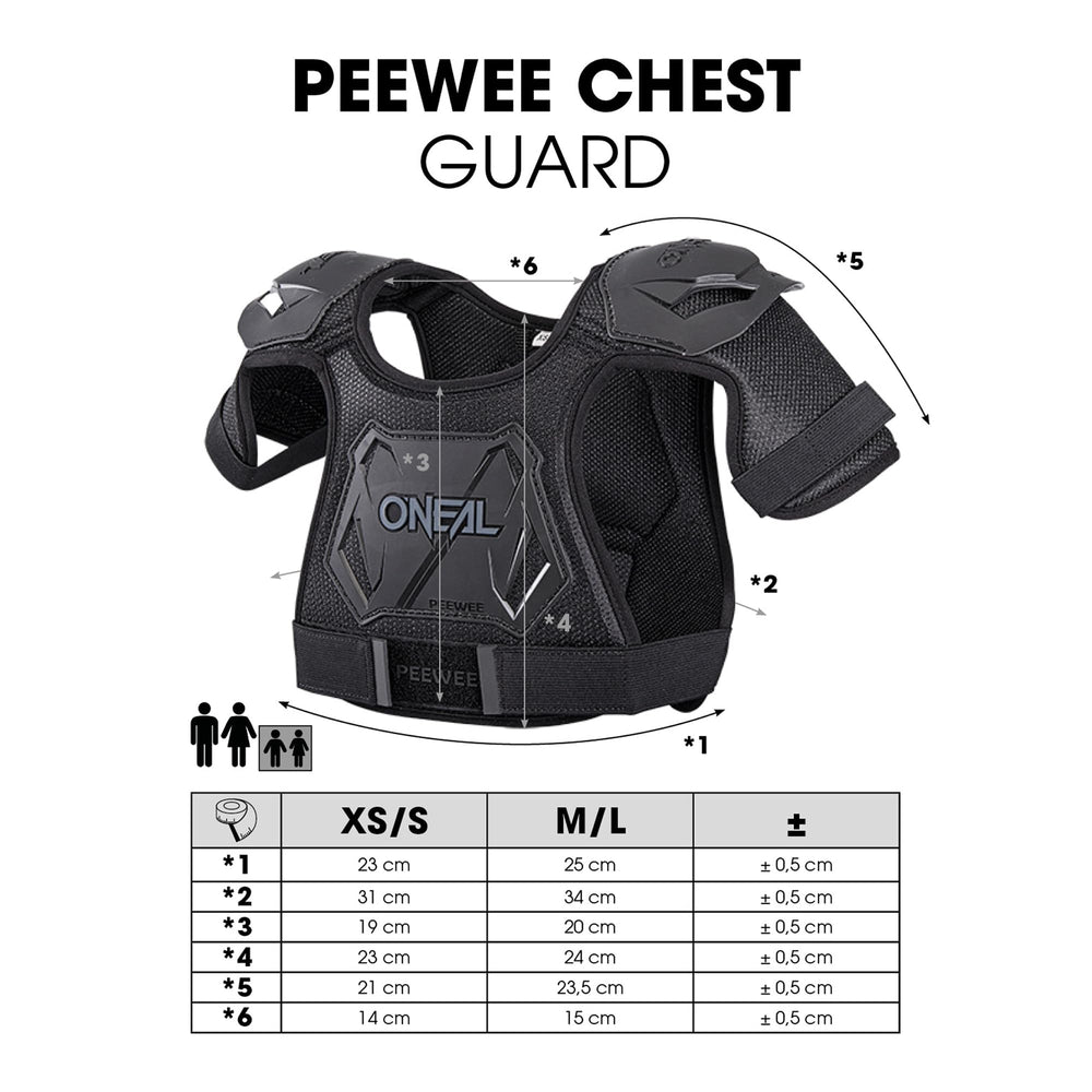 O'NEAL back view displaying TPR back protection and ventilation