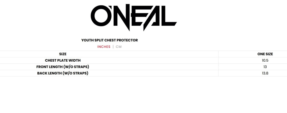 O'NEAL slim protector worn under a jersey showing discreet fit and airflow