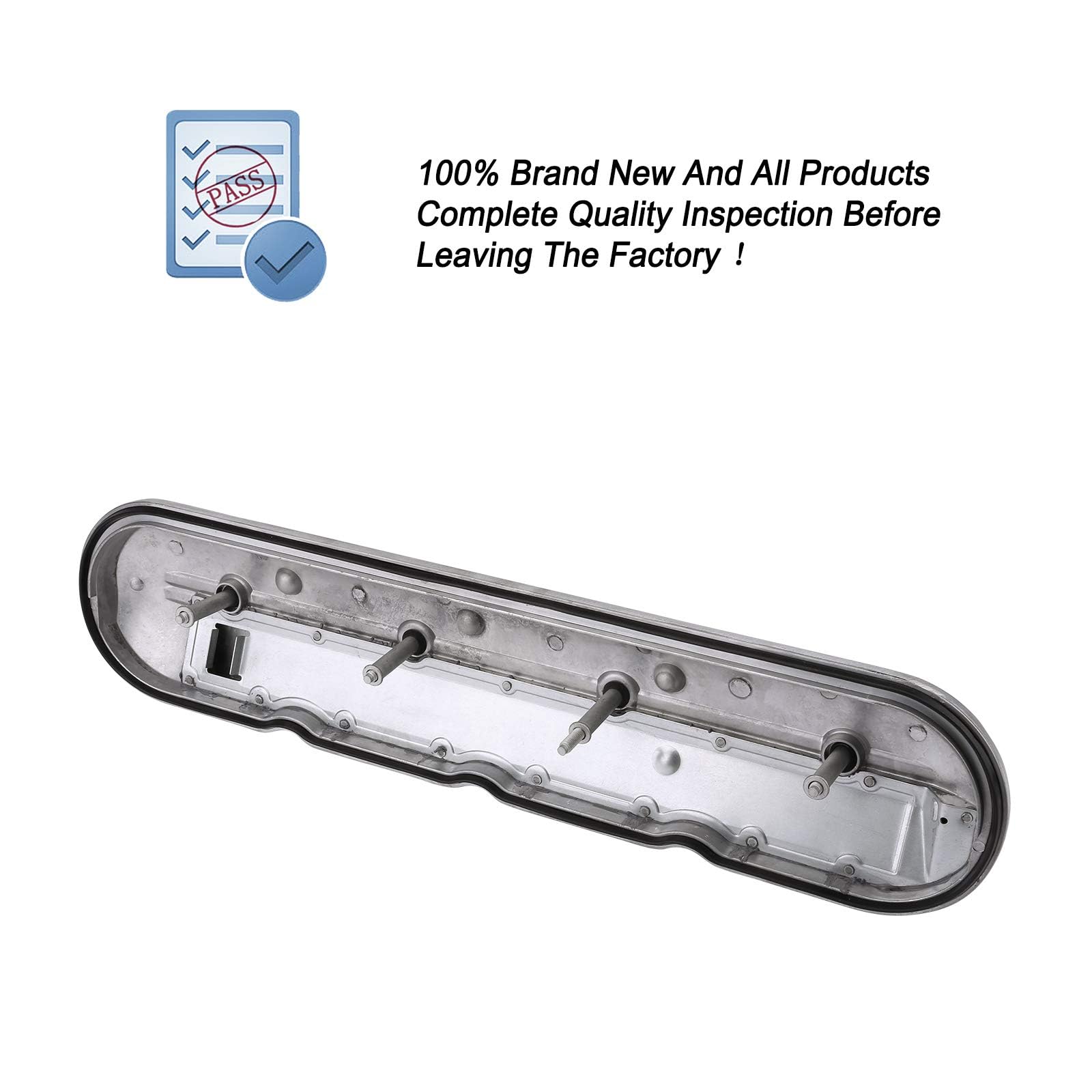 ONER AUTO PARTS valve cover beside ruler showing correct size and fit advantage