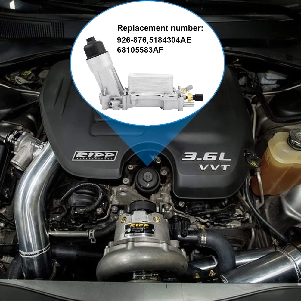 ONER preinstalled oil temperature and pressure sensors and filter for easier install