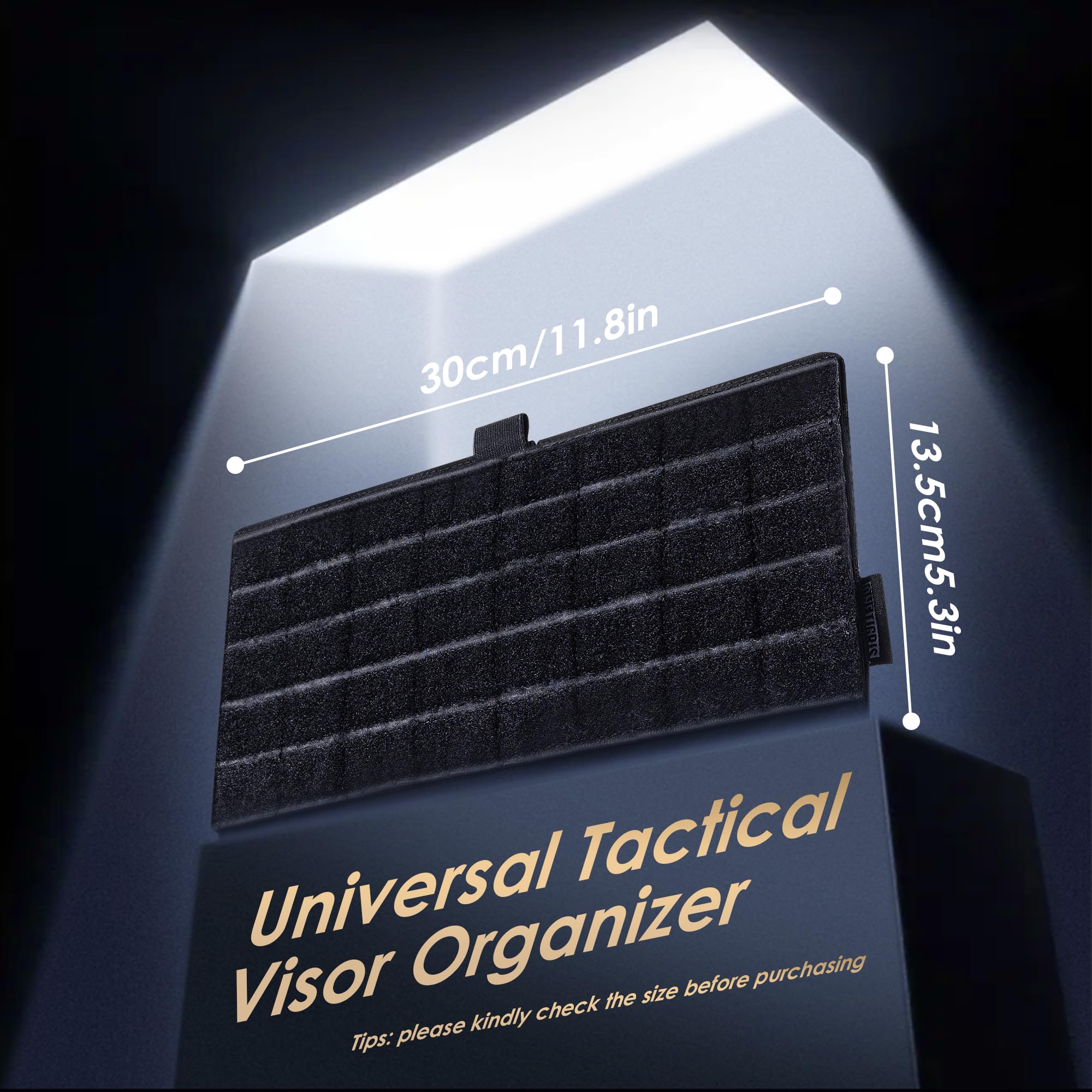 ONETIGRIS close-up of 5x8 MOLLE grid showing attachment points and modular versatility