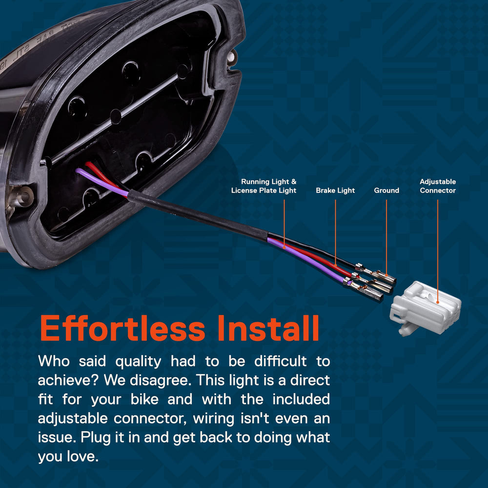 ONLINE LED STORE adjustable connector and wiring included for quick plug-and-play installation benefit