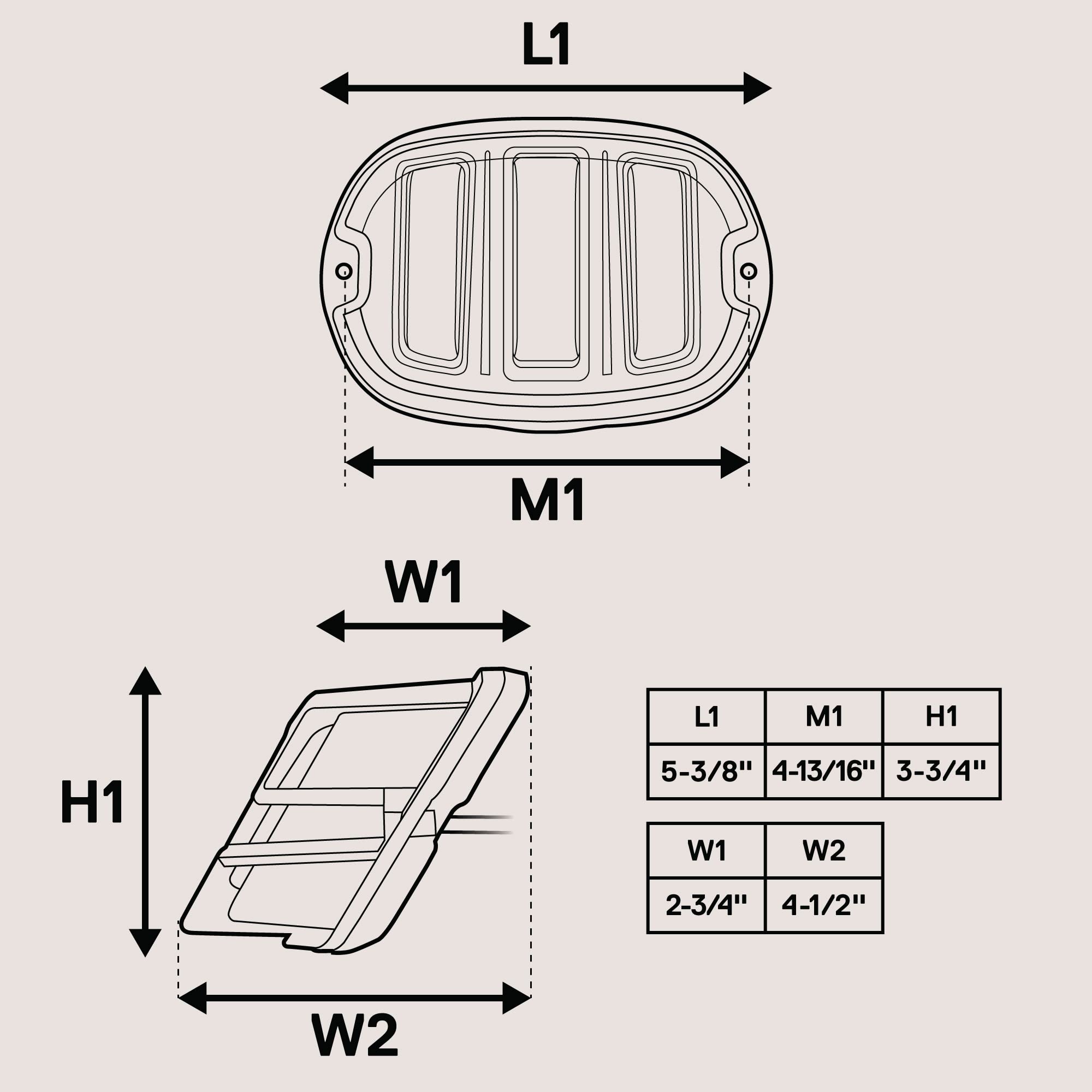 ONLINE LED STORE shatterproof lens and housing close-up showing rugged durability and weather resistance benefit