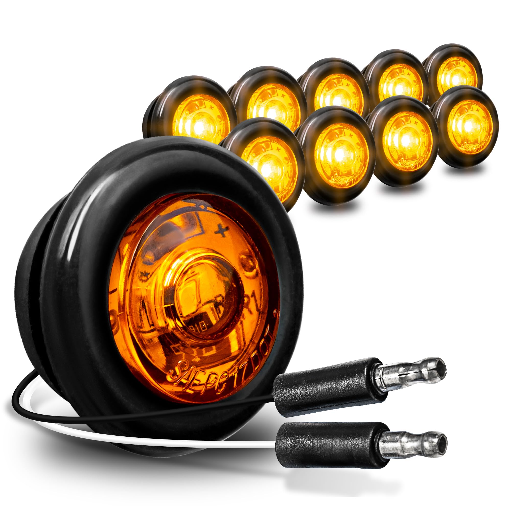ONLINE LED STORE TRUE MODS front packaging showing ten amber lights and benefits