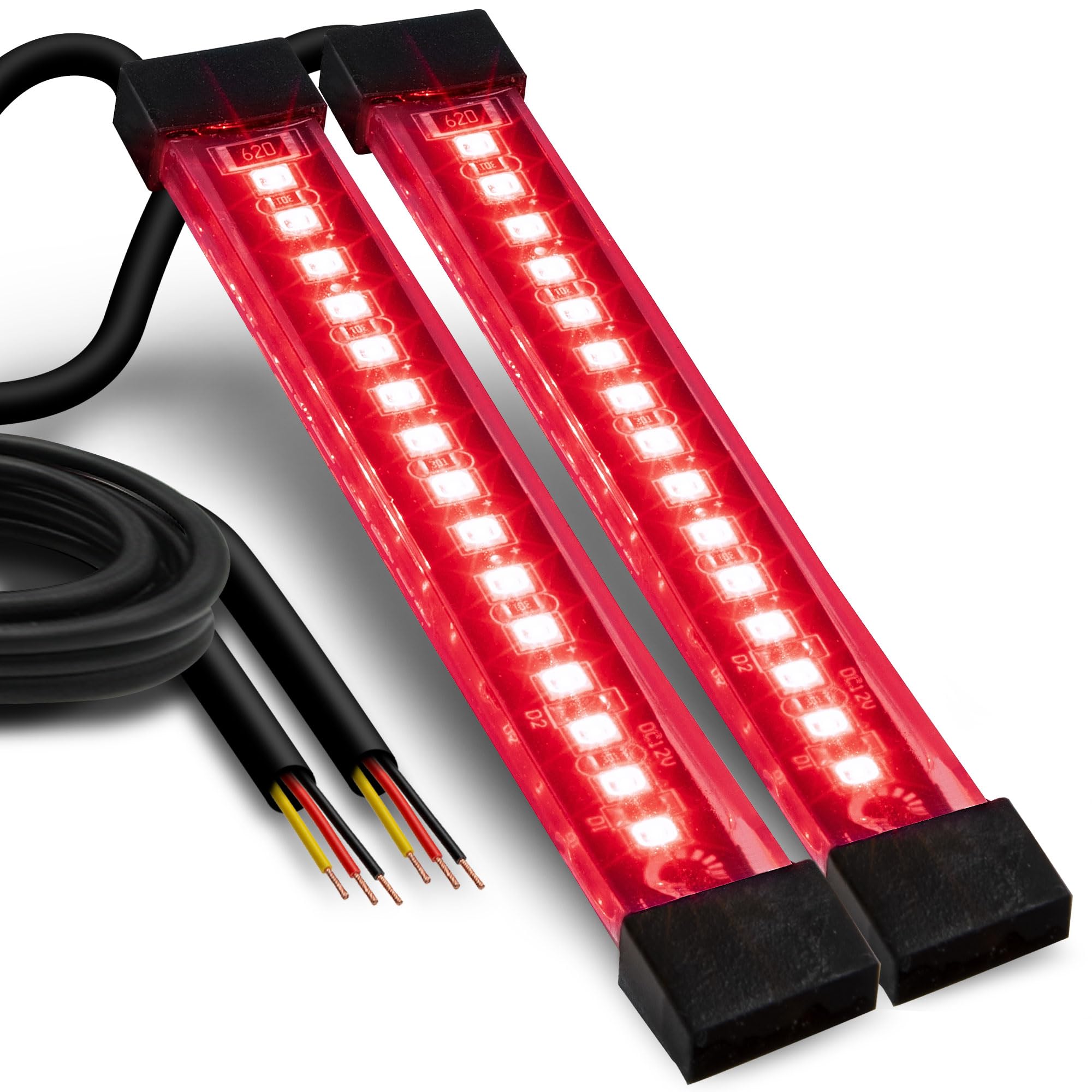 ONLINE LED STORE TRUE MODS front view showing compact dual-intensity design and visibility