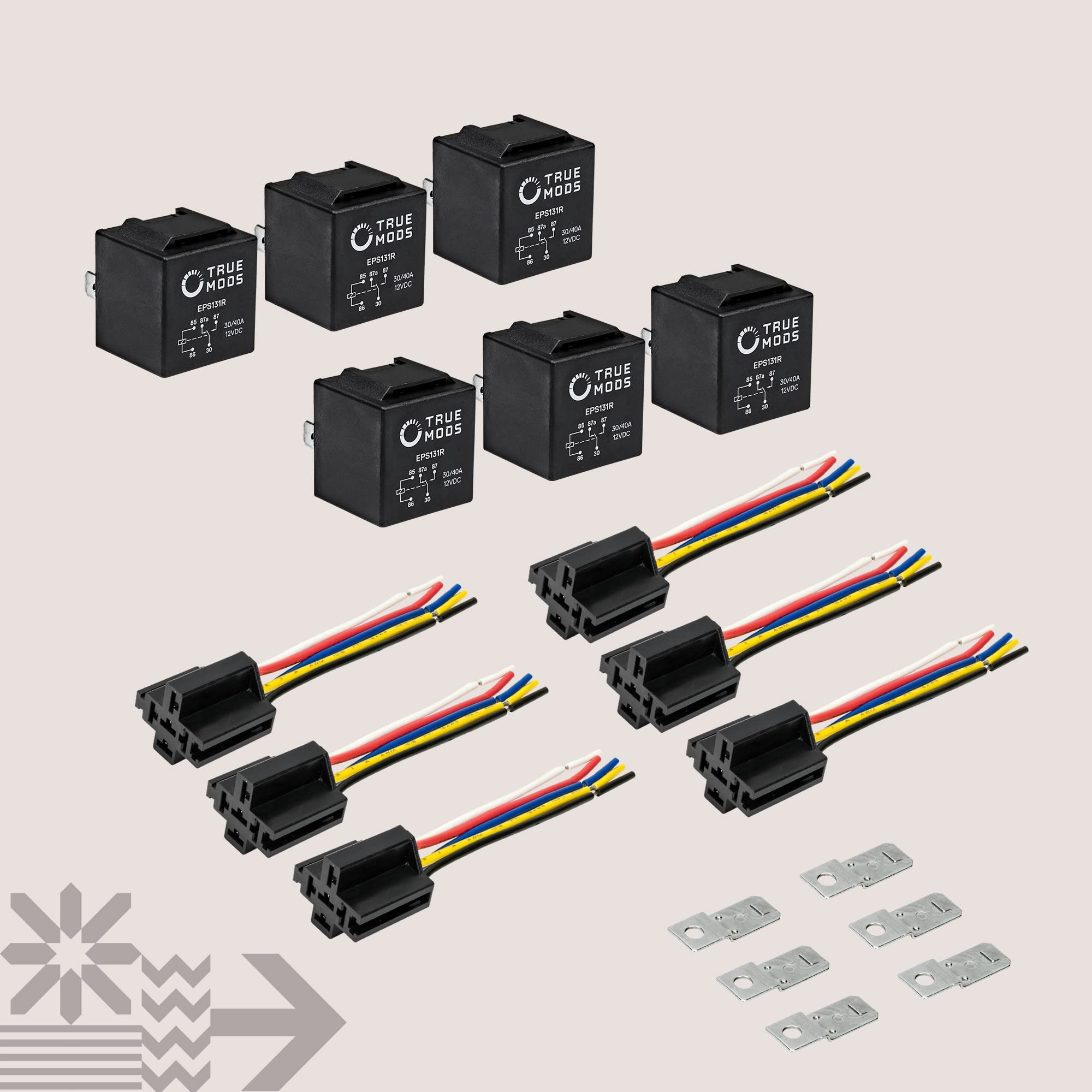 ONLINE LED STORE label and specs close-up, shows voltage and amp ratings for selection