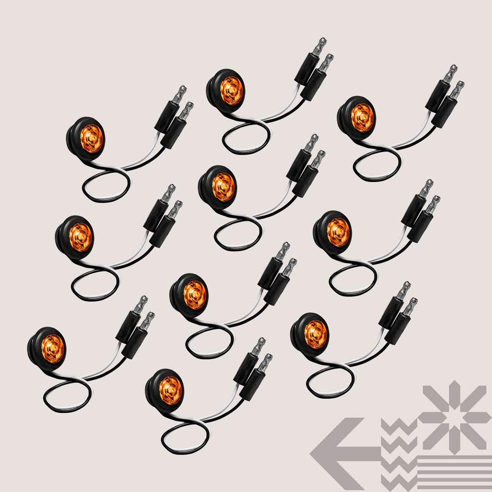 ONLINE LED STORE TRUE MODS illuminated on a truck at night improving roadside visibility