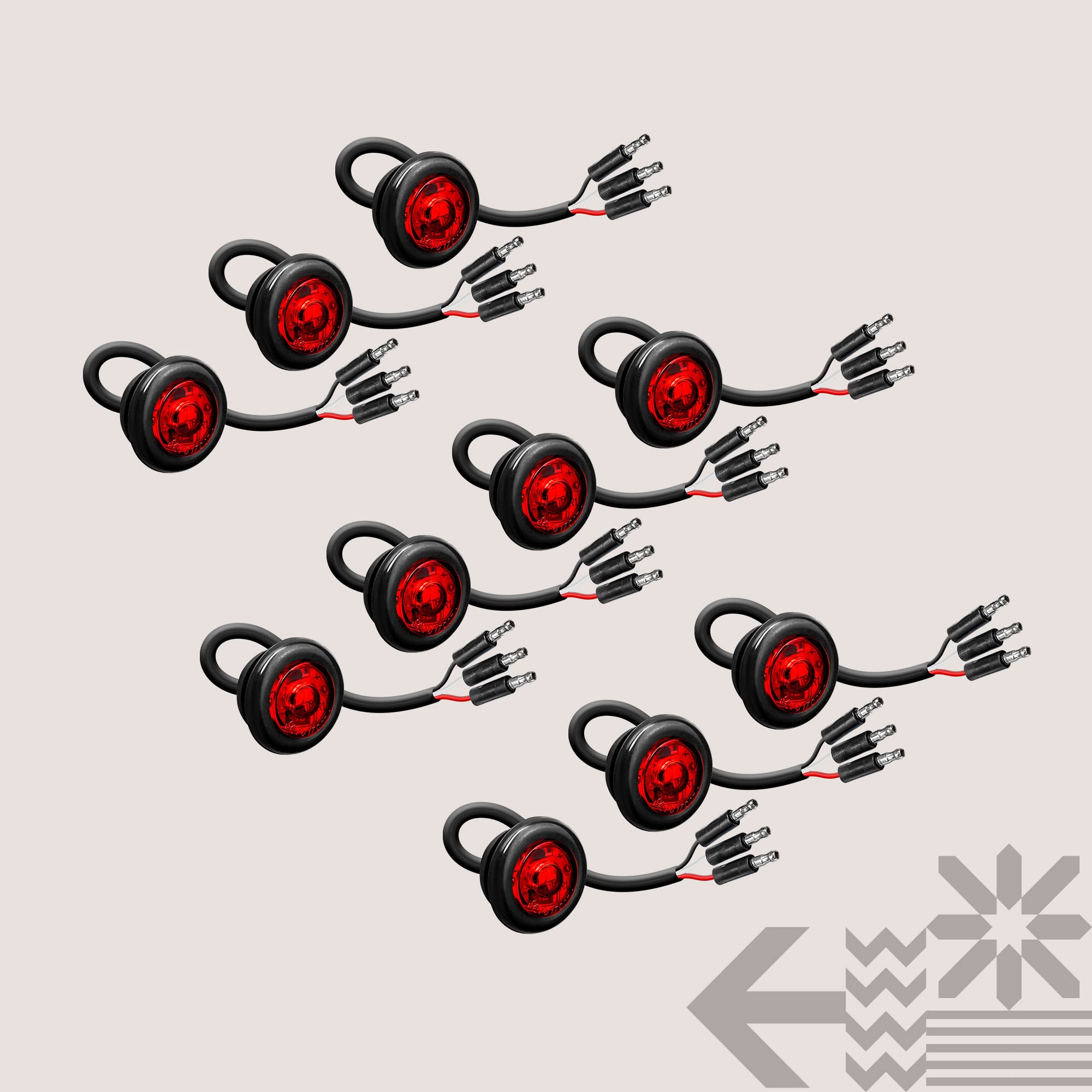 ONLINE LED STORE True Mods 10-piece packaging displaying complete set convenience