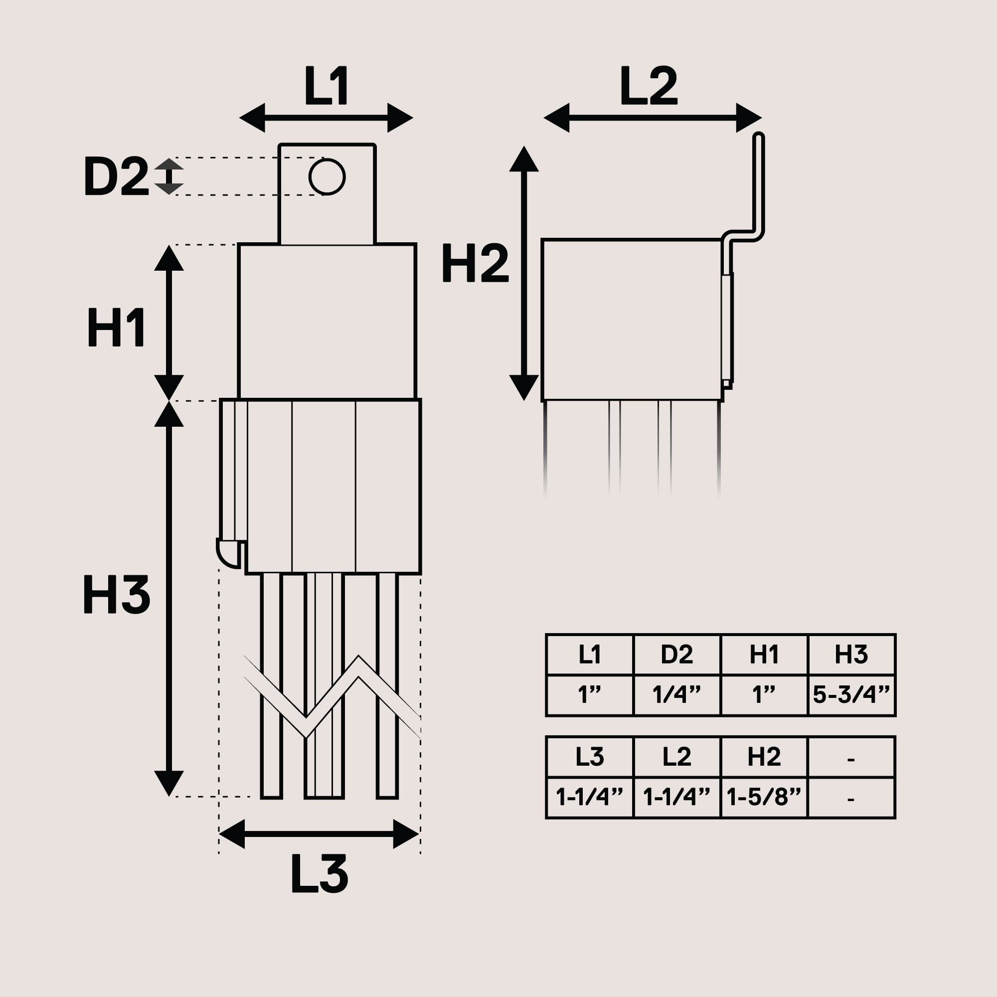 ONLINE LED STORE harness beside ruler for scale, demonstrates compact, space-saving size