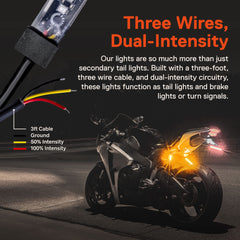 ONLINE LED STORE TRUE MODS side profile highlighting ultra-thin 1/8 inch design benefit