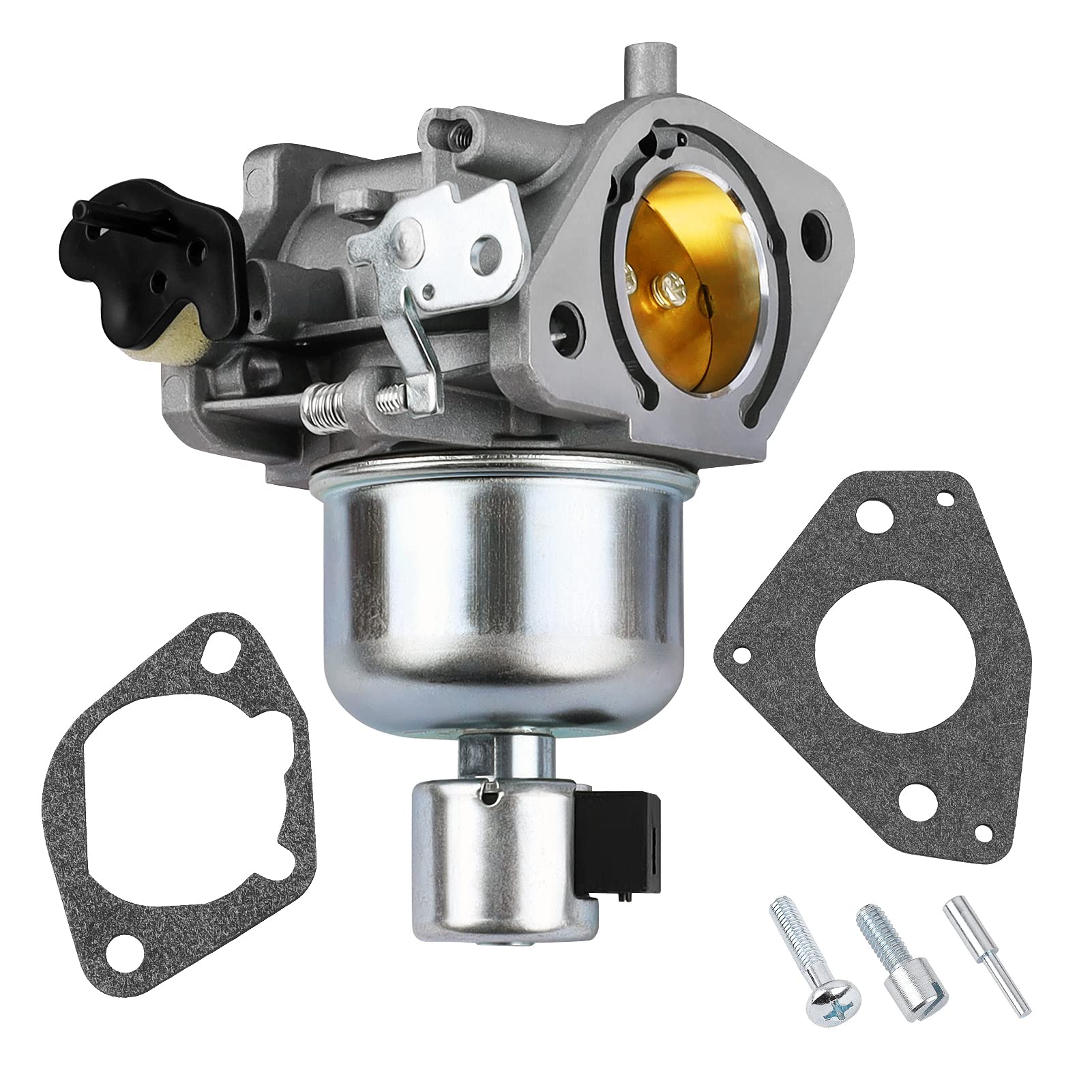 Onsnail carburetor front view showing intake ports and improved fitment