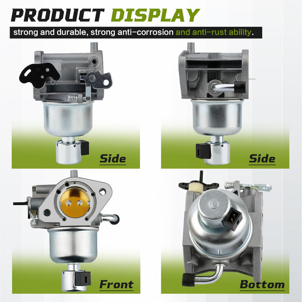 Onsnail carburetor with two gaskets and screw kit included for easy install