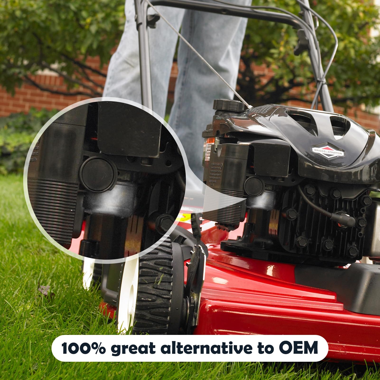Onsnail carburetor installed on a portable generator, restoring operation