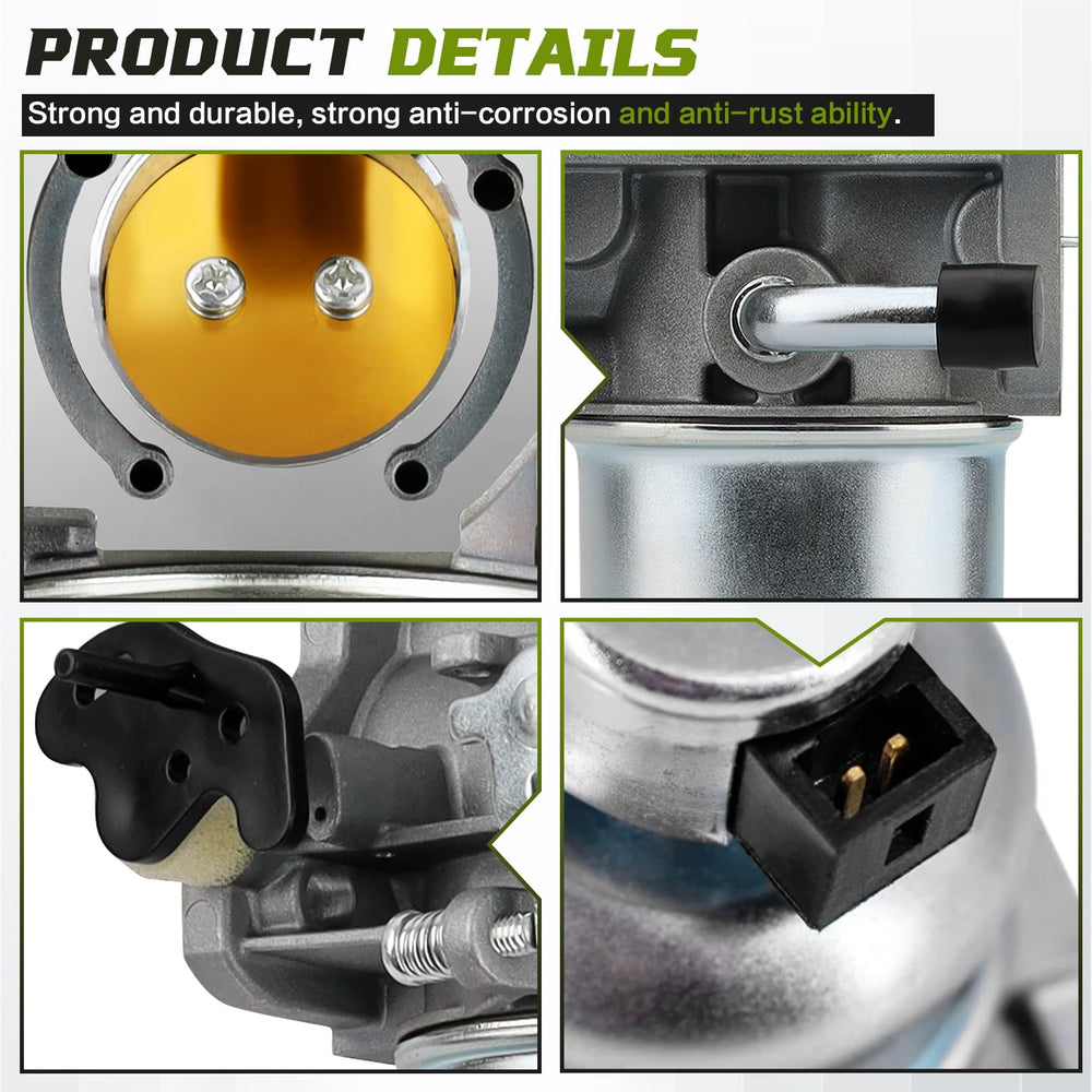 Onsnail carburetor top port detail showing clean machining for reliable flow
