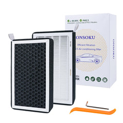 ONSOKU front packaging showing filter set and clear fit information for quick recognition