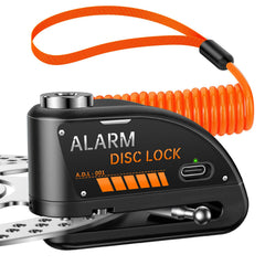 Onvian front-view disc lock showing compact design and visible deterrent