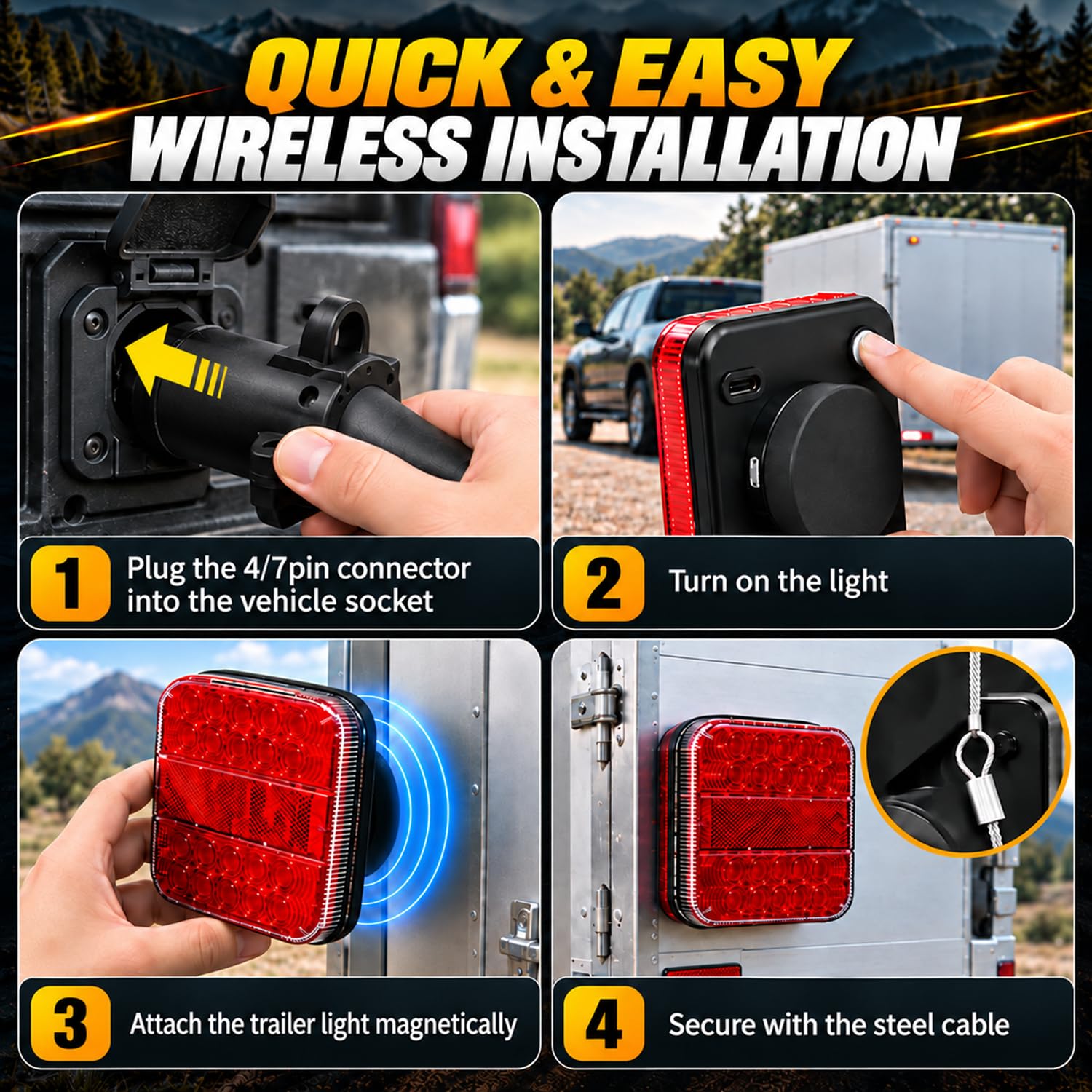 OOGKA transmitter plugged into vehicle socket for wireless operation