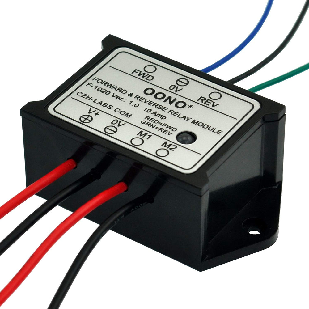 OONO module mounted in a hobby project demonstrating easy integration benefit