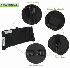 Opall zipper and stitching close-up demonstrating durable construction