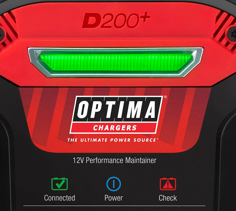 OPTIMA D200+ integrated cable management wrap keeping cords tidy and safe