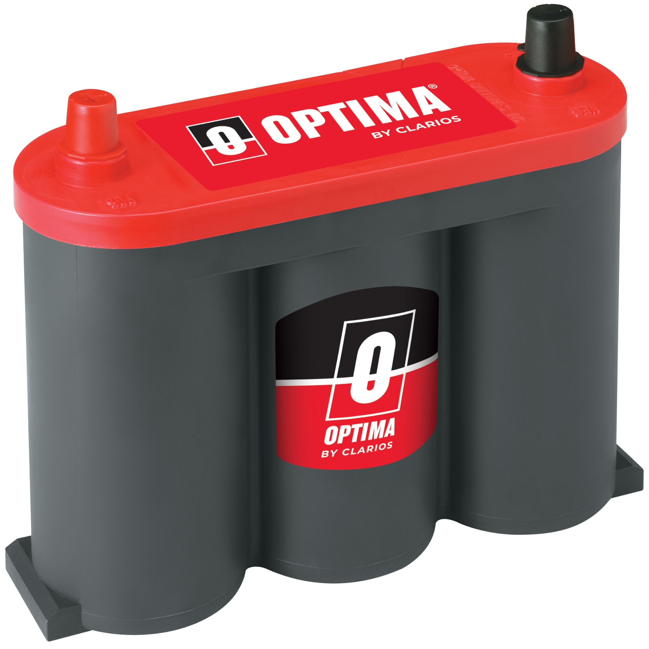 OPTIMA REDTOP 6V front view showing compact, starting-power focused design