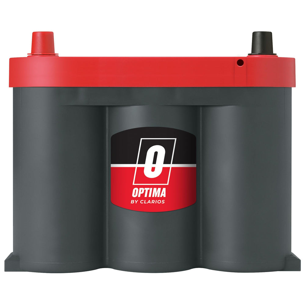 OPTIMA REDTOP 6V SAE terminals close-up for secure connection and reliable starts