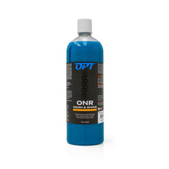 Optimum No Rinse front bottle showing 32oz label and usage clarity benefit