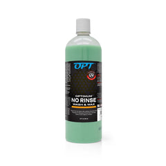 Optimum No Rinse front label showing product details and size for confident purchase