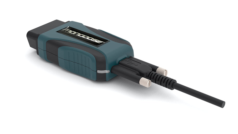 Opus IVS detachable USB cable close-up showing replaceable design and easy maintenance