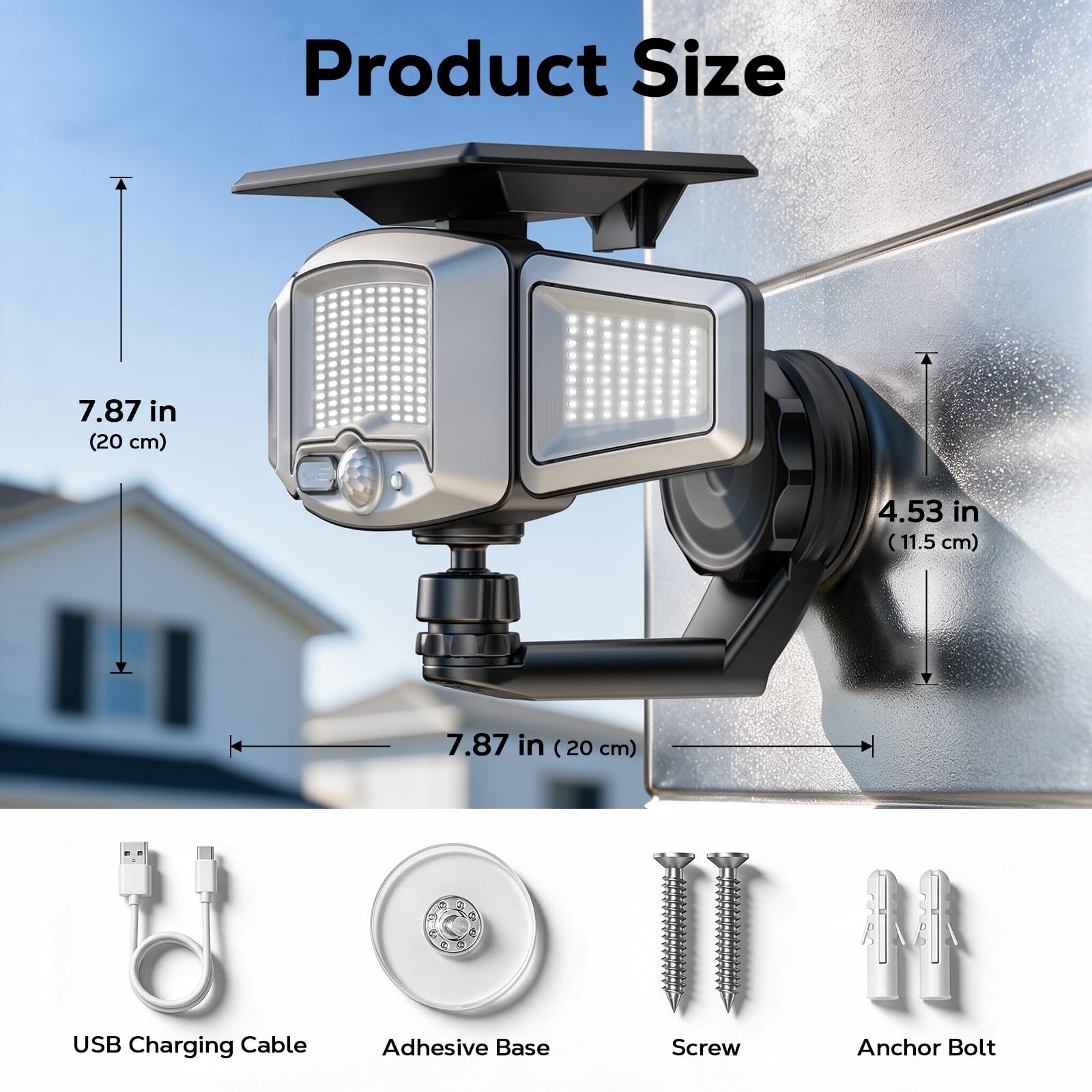 Orbecco packaging with mounting accessories ready for installation