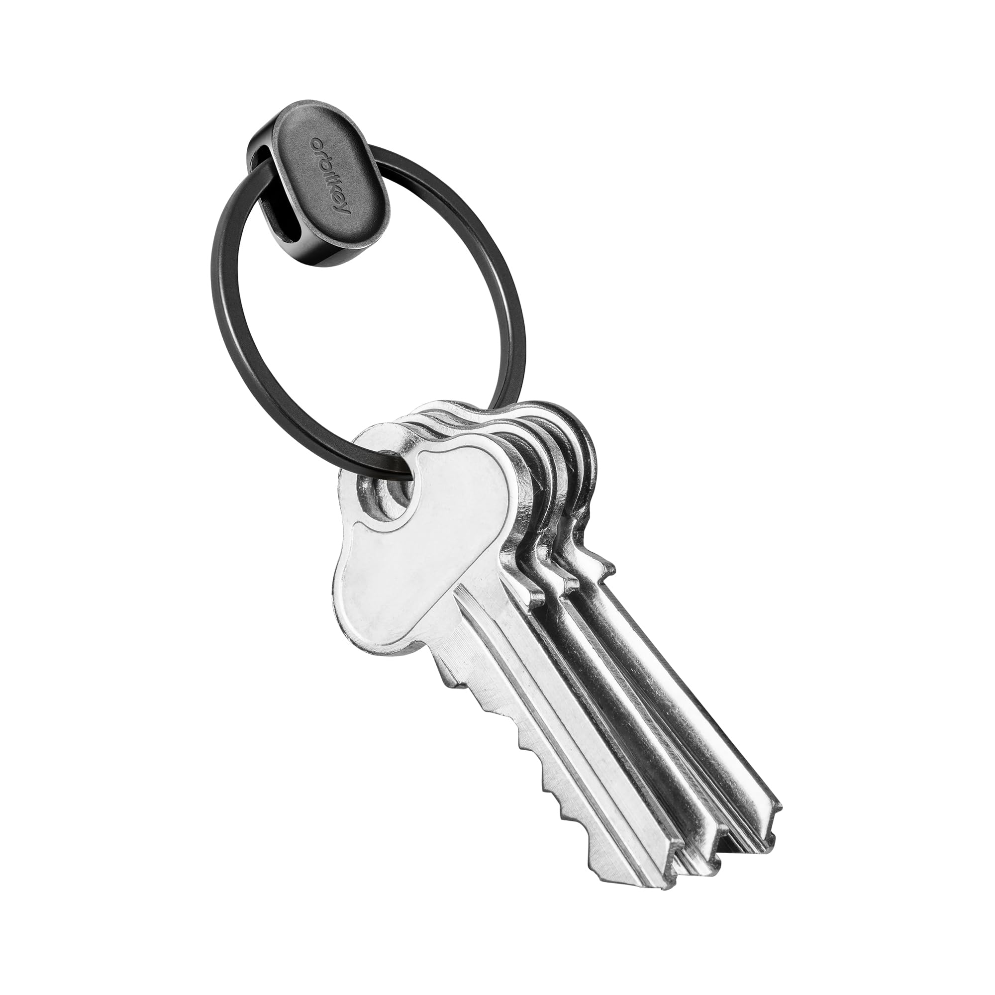 orbitkey Ring V2 front view showing compact form and secure carry benefit