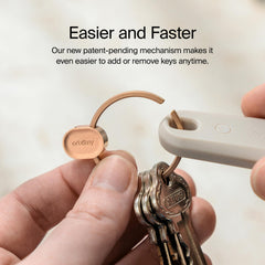 orbitkey Ring V2 in pocket for scale and no-scratch convenience