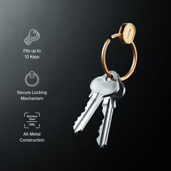 orbitkey Ring V2 side profile highlighting slim design and pocket comfort