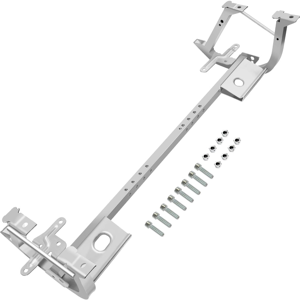 Orceed front view of core support plate showing correct fitment and strength