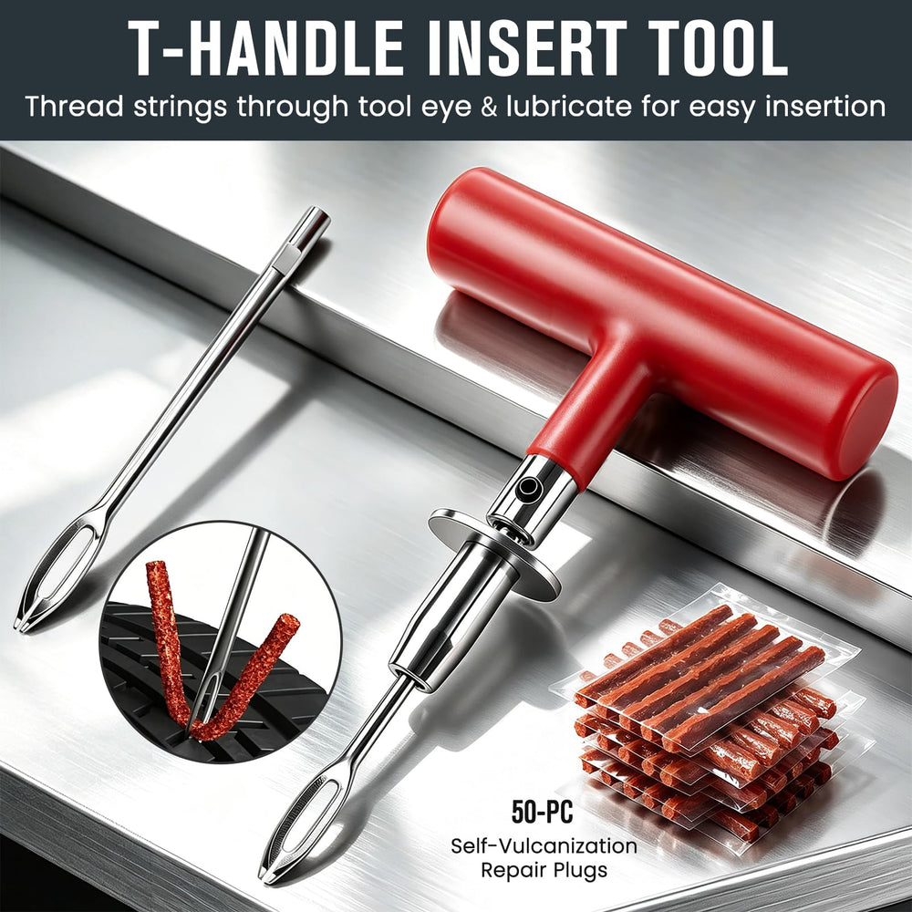 ORCISH T-handle tools close-up showing sturdy steel grip for easier insertion